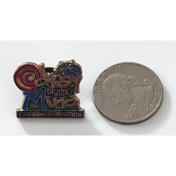 Odyssey Of The Mind 1998 World Finals Collectible Pin - Picture 2 of 3